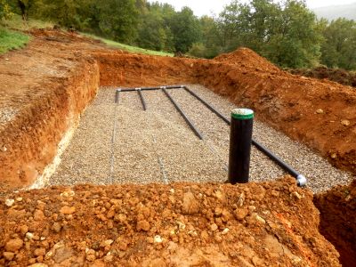 Completed Septic System Installation